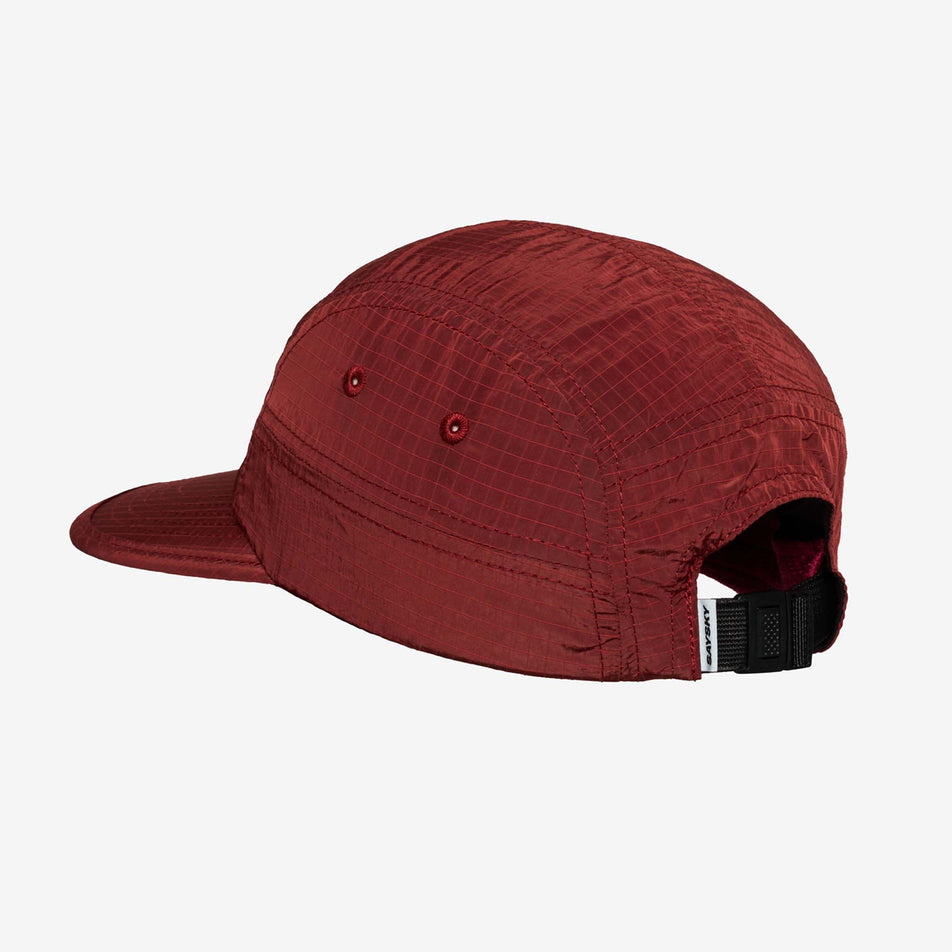 Back view of the SAYSKY Unisex Combat Cap in the Red colourway. (8731010597026)