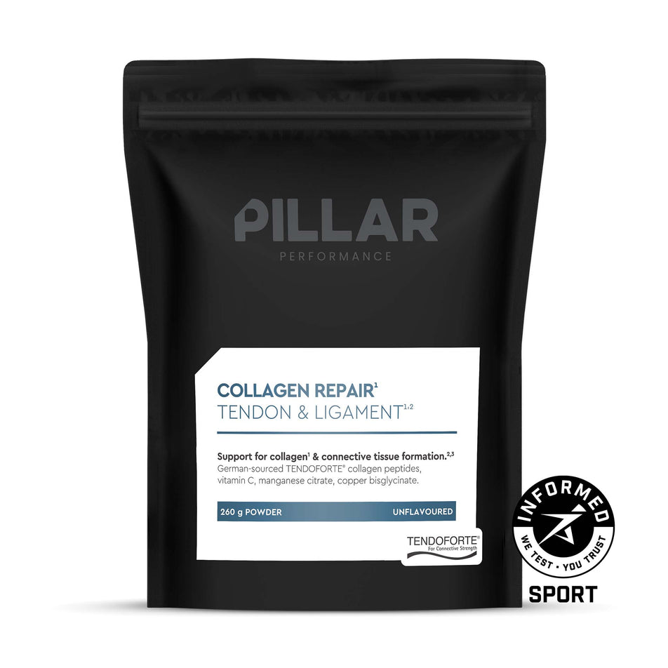 Front view of the PILLAR Performance Collagen Repair - Unflavoured - Pouch.