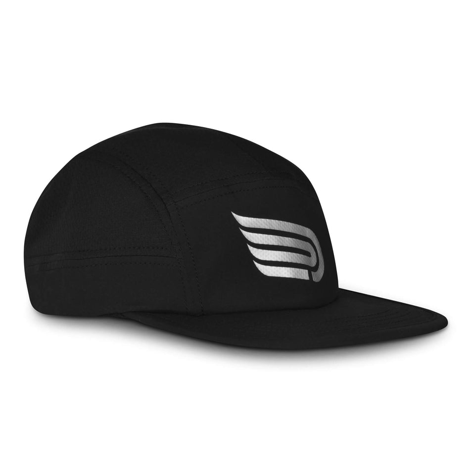 A Pressio Unisex Race Cap in the Black colourway (8644872208546)