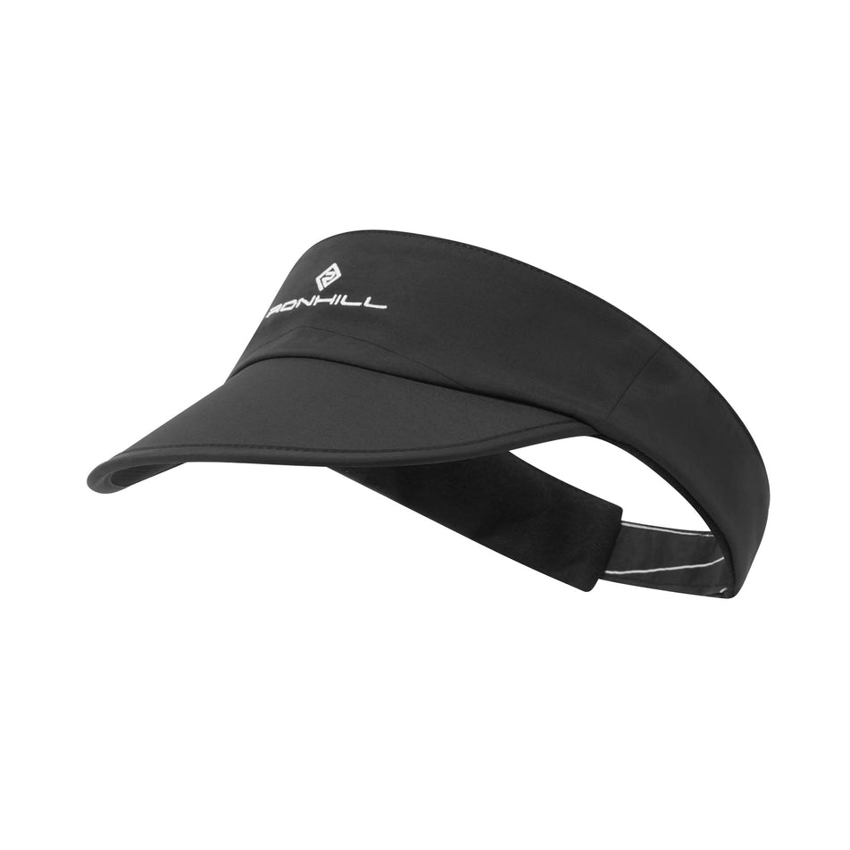 A Ronhill Unisex Sunlight Vizor in the All Black colourway. (8160952451234)