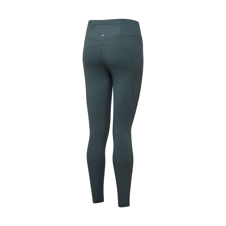 Front view of the Ronhill Women's Tech Tight in the Evening Haze colourway. (8742711853218)