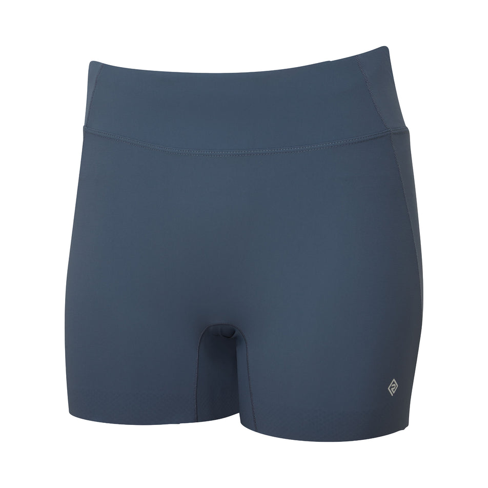 Front view of the Ronhill Women's Tech Race Stretch Short in the Evening Haze colourway.