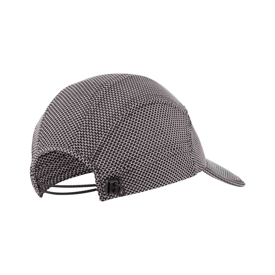 The back of the Ronhill Unisex Golden Hour Cap in the Black Matrix colourway. (8587109793954)