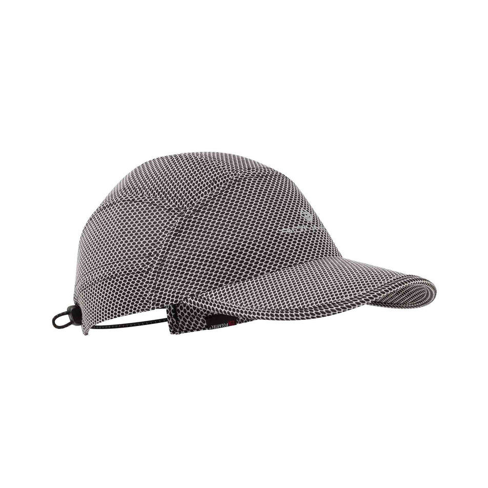 The front of the Ronhill Unisex Golden Hour Cap in the Black Matrix colourway. (8587109793954)