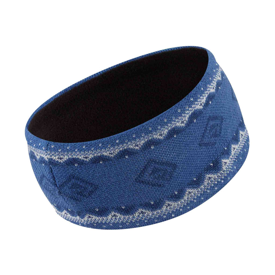 Back view of the Ronhill Unisex Winter Headband in the Lumiere/White colourway.
