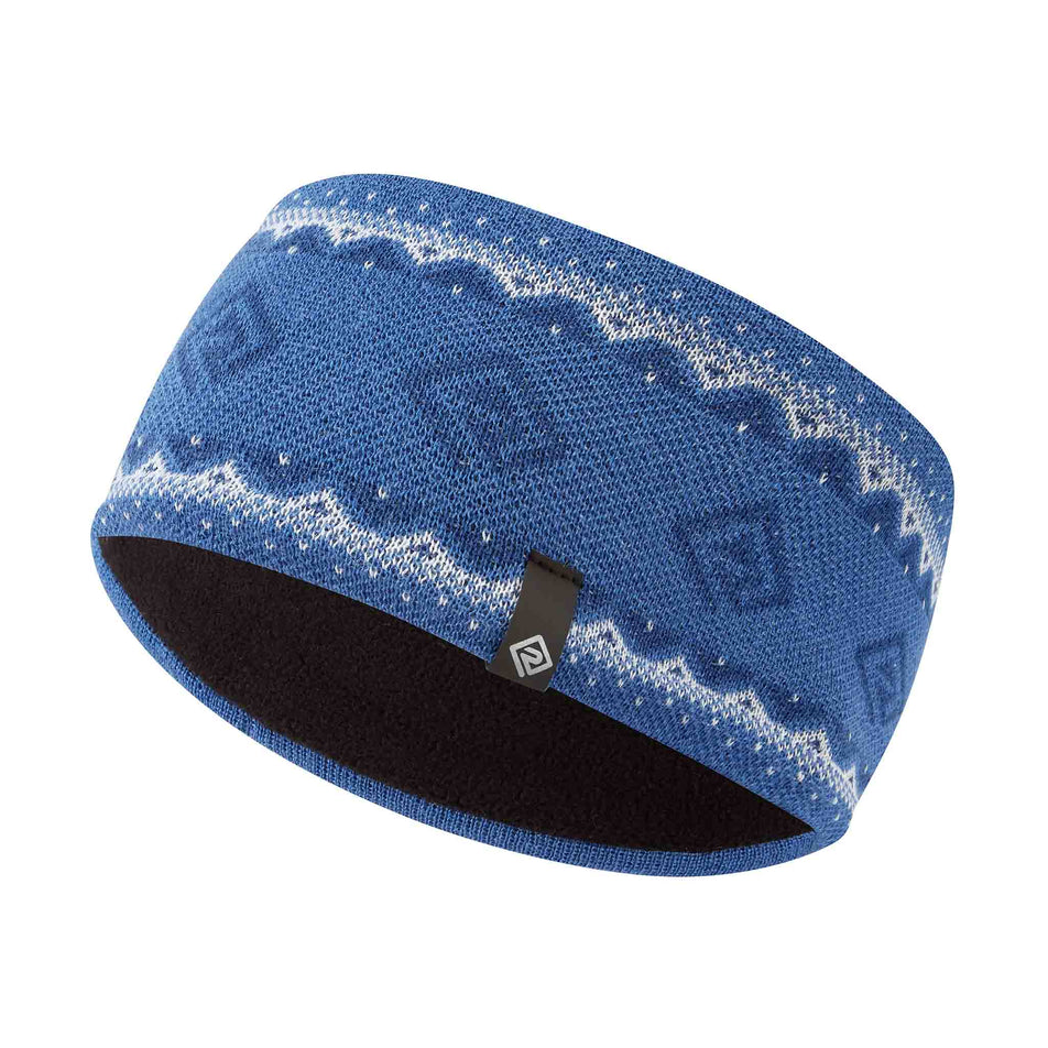 Front view of the Ronhill Unisex Winter Headband in the Lumiere/White colourway.