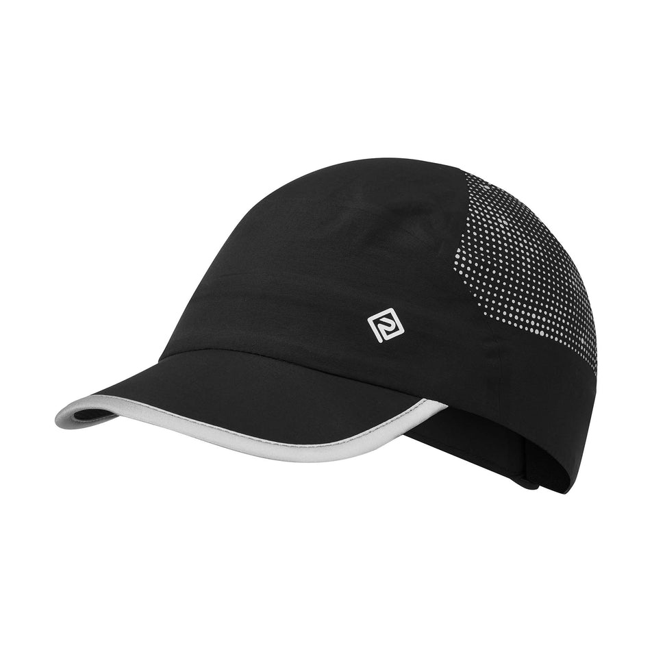 The Ronhill Unisex Reflect Cap in the Black/Reflect colourway.