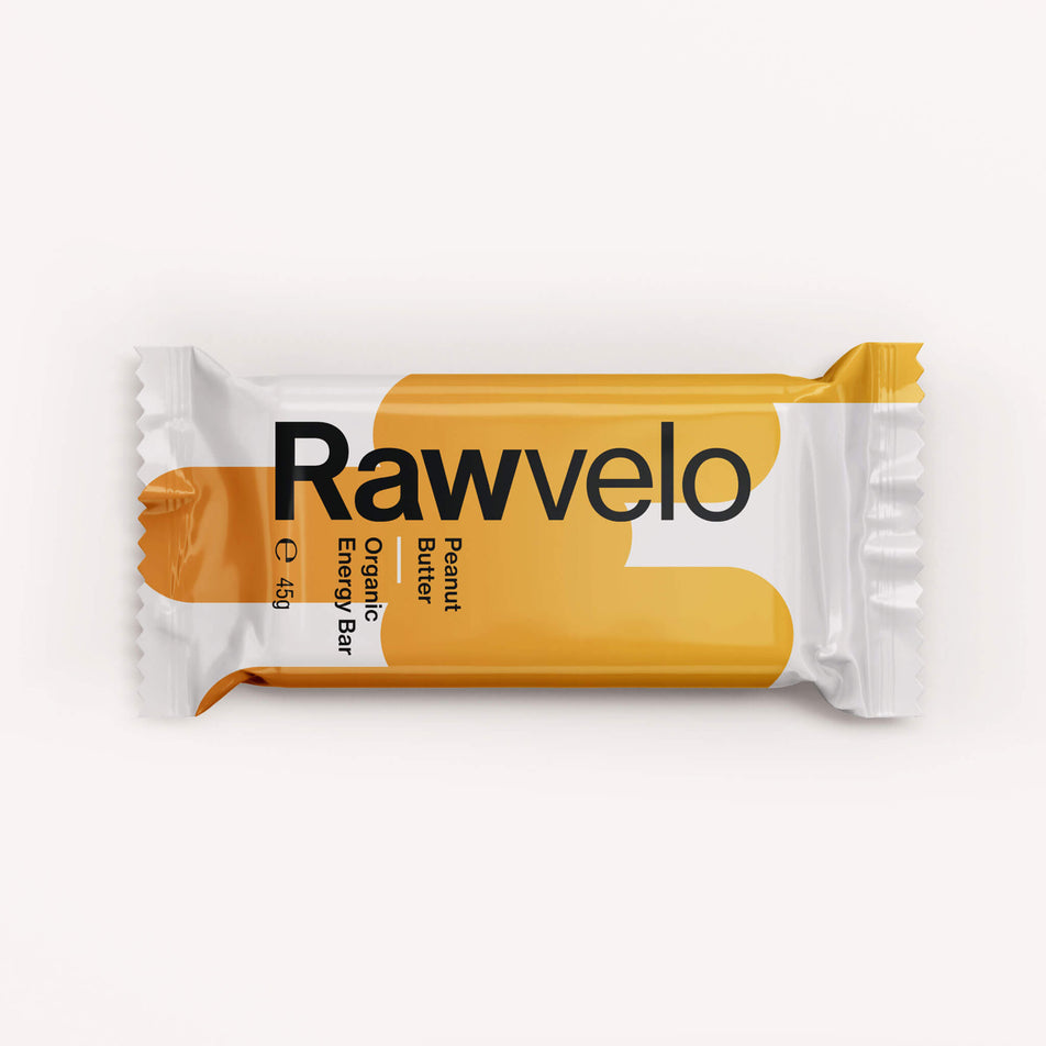Front of a Peanut Butter Organic Energy Bar's packaging (8332522094754)