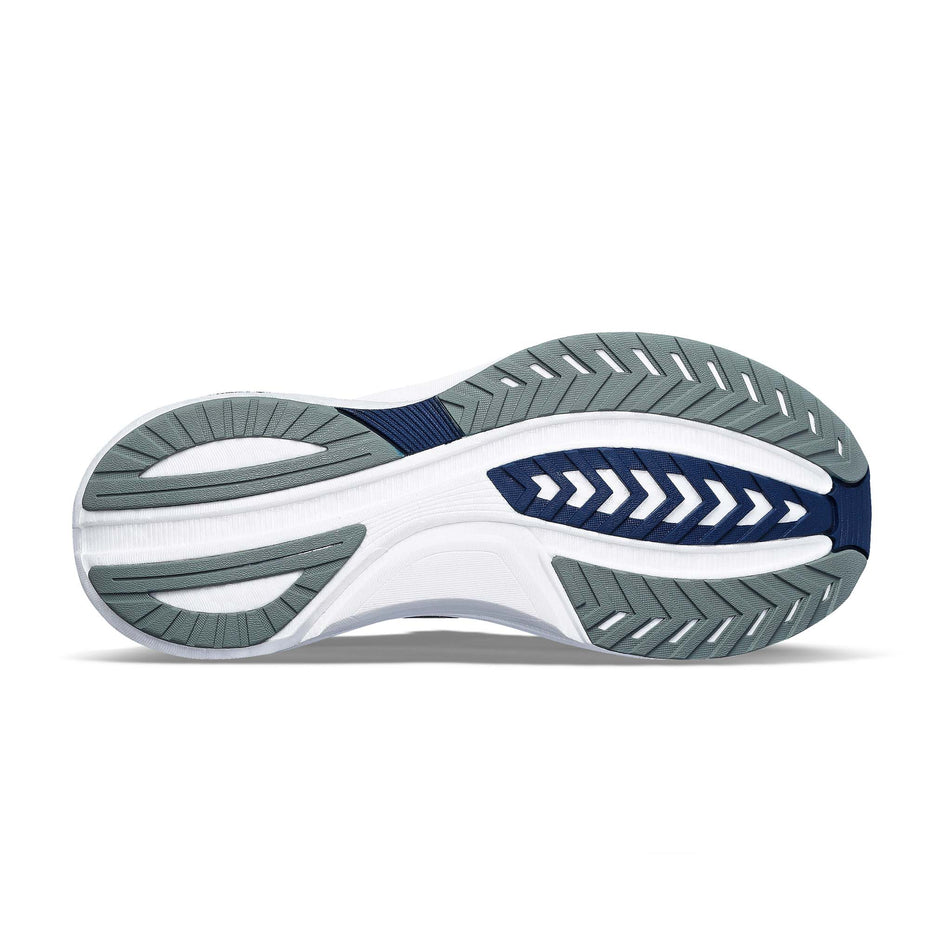 Outsole of the right shoe from a pair of Saucony Men's Tempus Running Shoes in the Bough/White colourway (8164405215394)