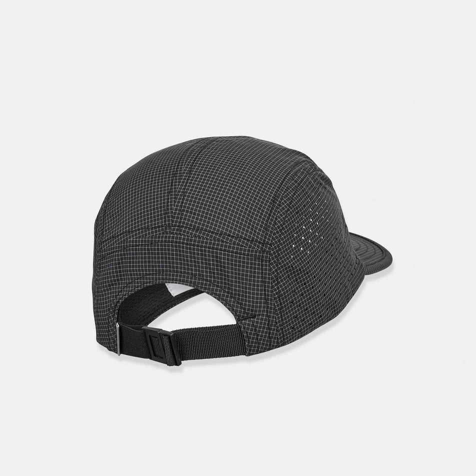 Back view of the SAYSKY Unisex Combat Shield Cap in the Black colourway.