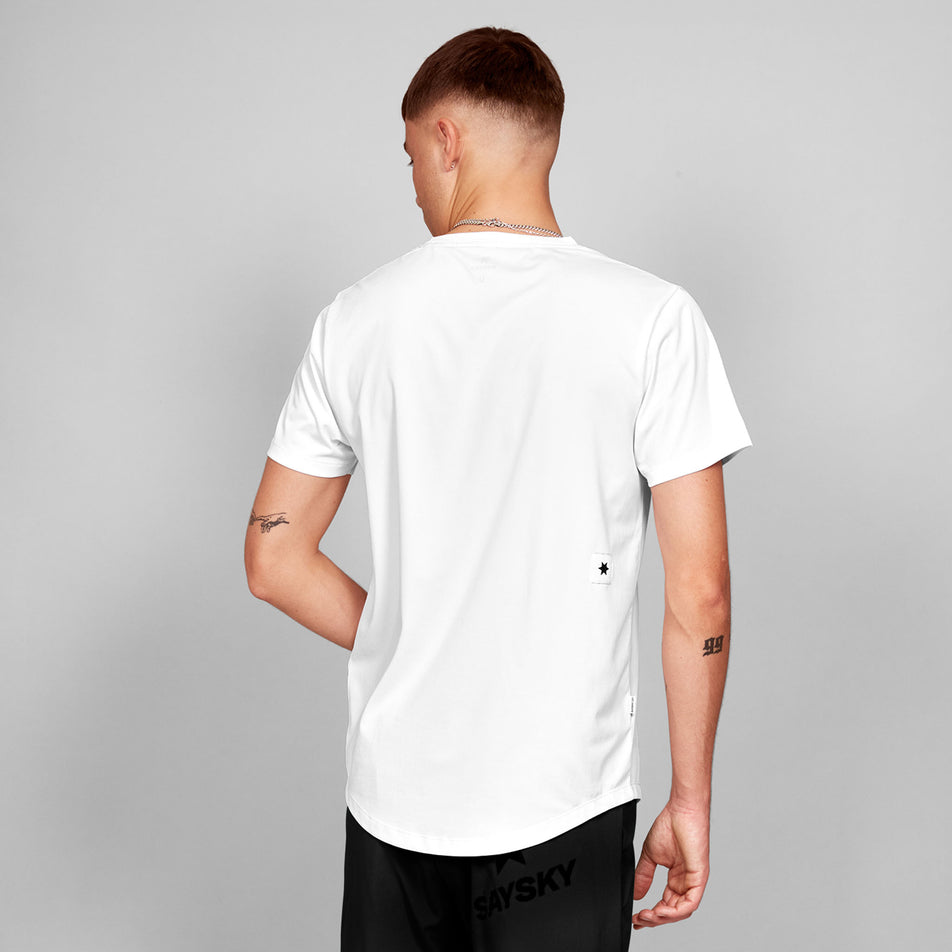 SAYSKY | Men's Clean Combat Pro T-Shirt - White-26