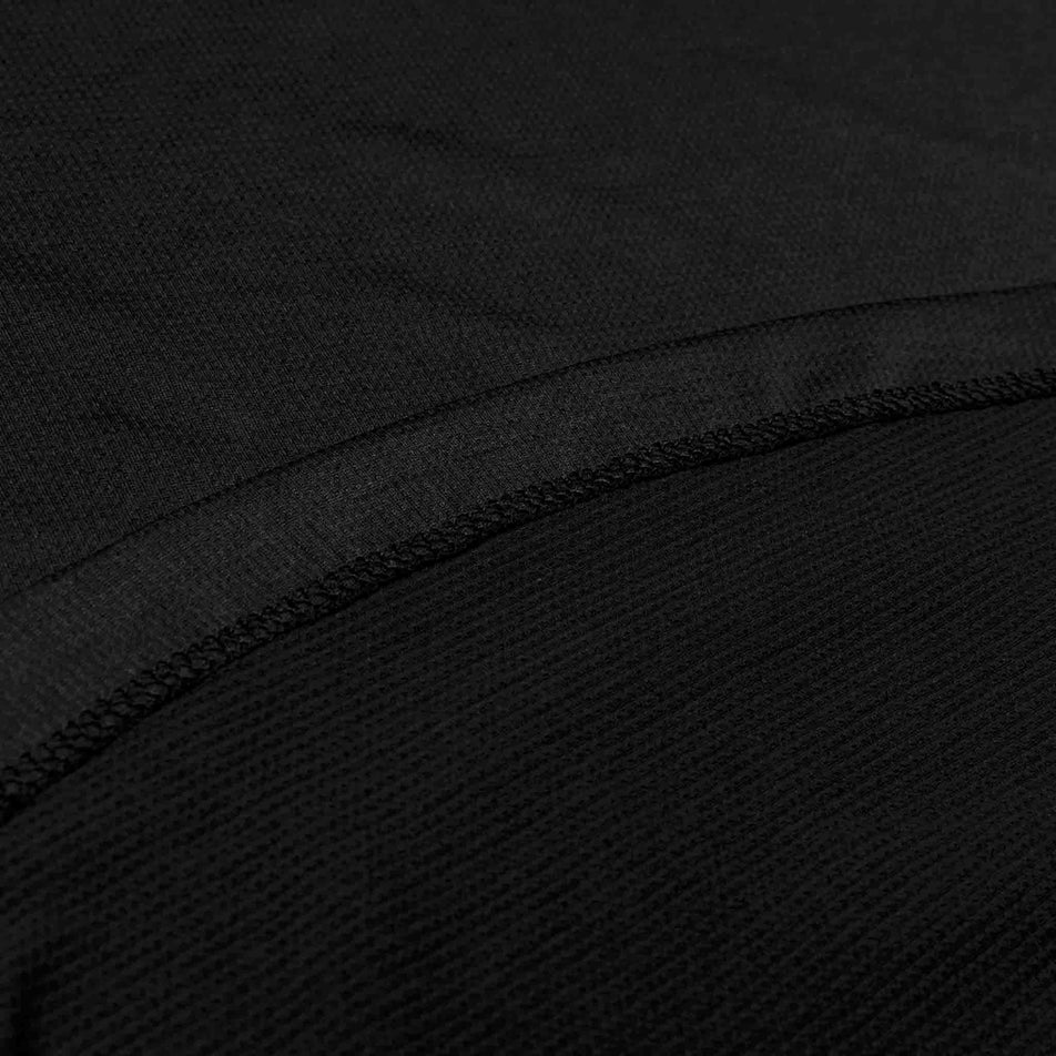 Close-up view of the SAYSKY Women's Clean Combat Pro T-Shirt in the Black colourway.