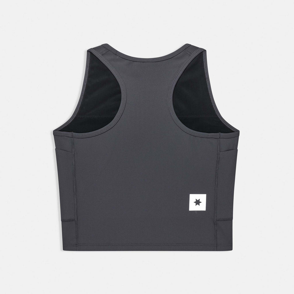 SAYSKY | Women's Combat Rib Crop Top - Grey