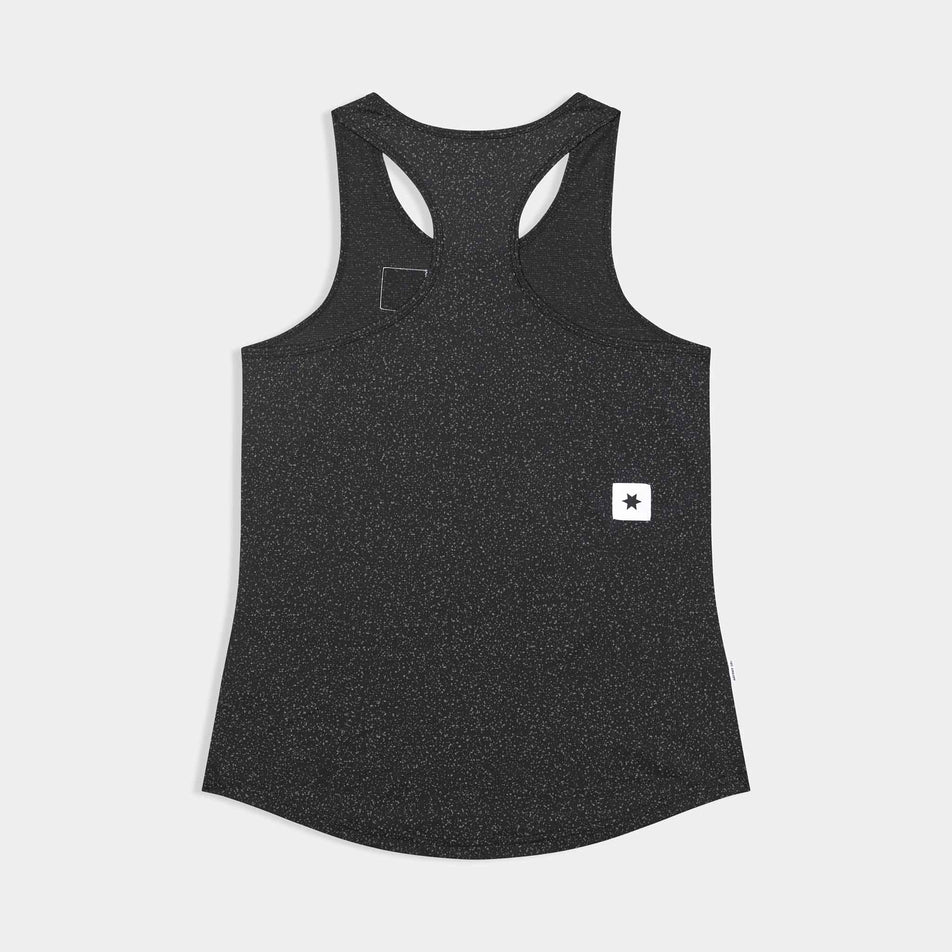 Back view of the SAYSKY Women's Universe Combat Singlet in the Black Universe colourway.