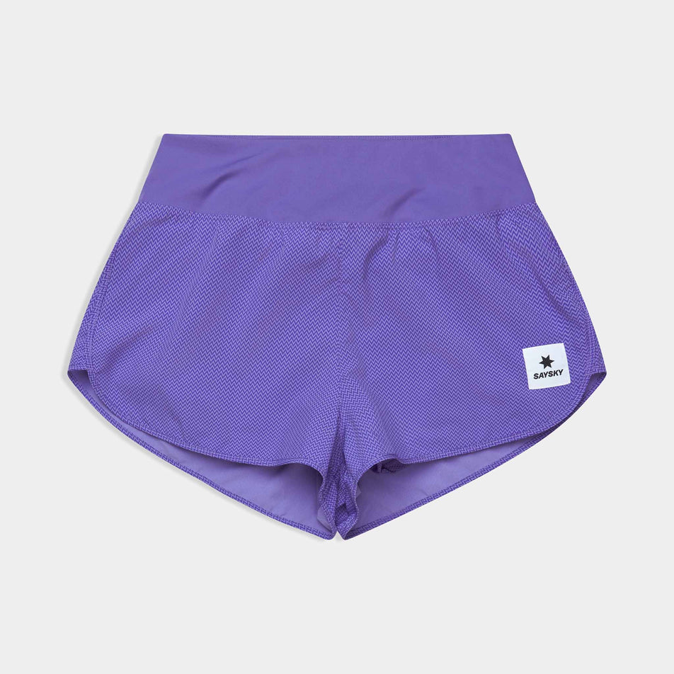 Front view of the SAYSKY Women's Zig Zag Pace Shorts 3