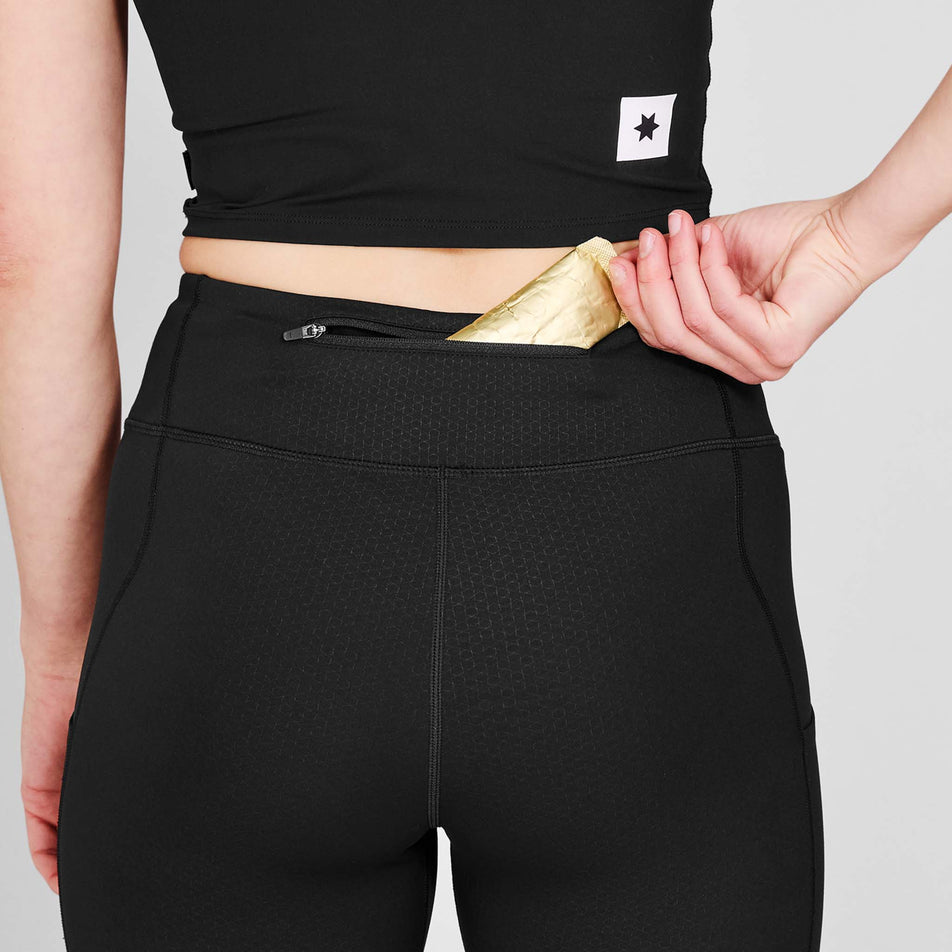 The zip pocket on the back of the SAYSKY Women's Combat+ Short Tights 7