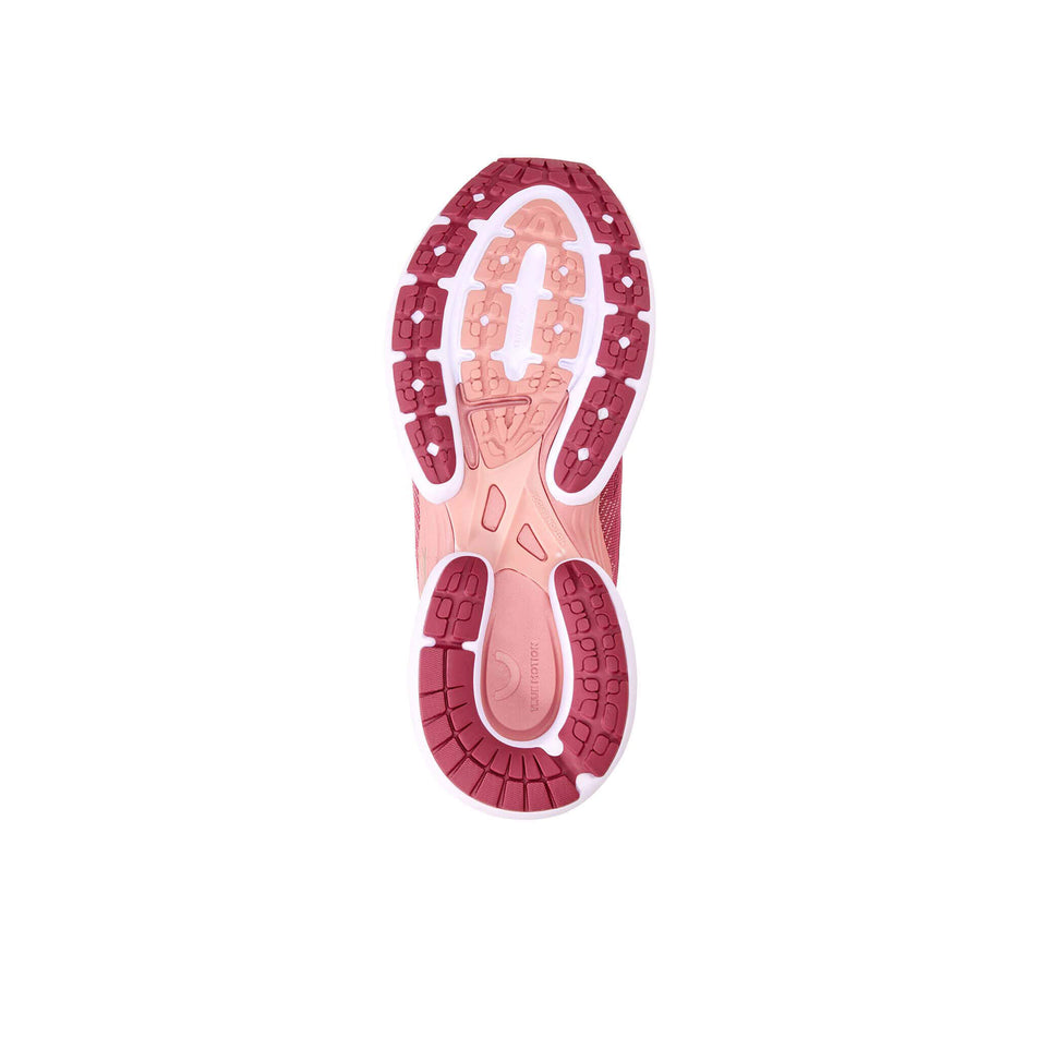 Outsole of the right shoe from a pair of True Motion Women's U-Tech Nevos 3 Running Shoes in the Dry Rose/Rose Tan/White colourway (8407081156770)