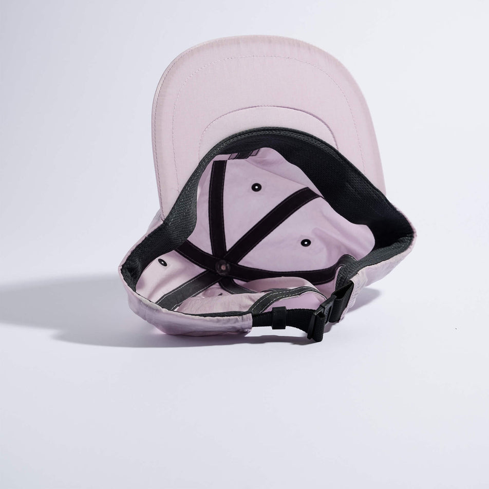 The underside of the VAGA Unisex Drift Cap Dusty in the Lilac colourway.