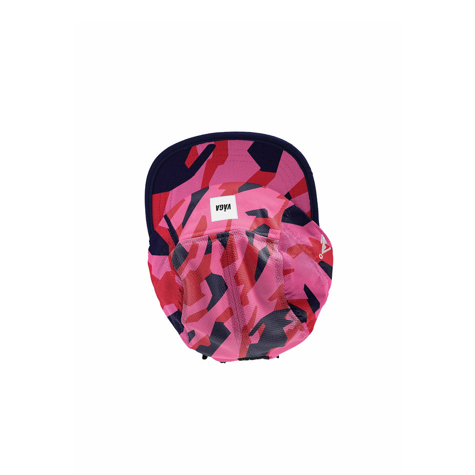 A VAGA Unisex Limited Edition Patterned Club Cap in the Black/Khaki Green/Pink colourway (8385363968162)