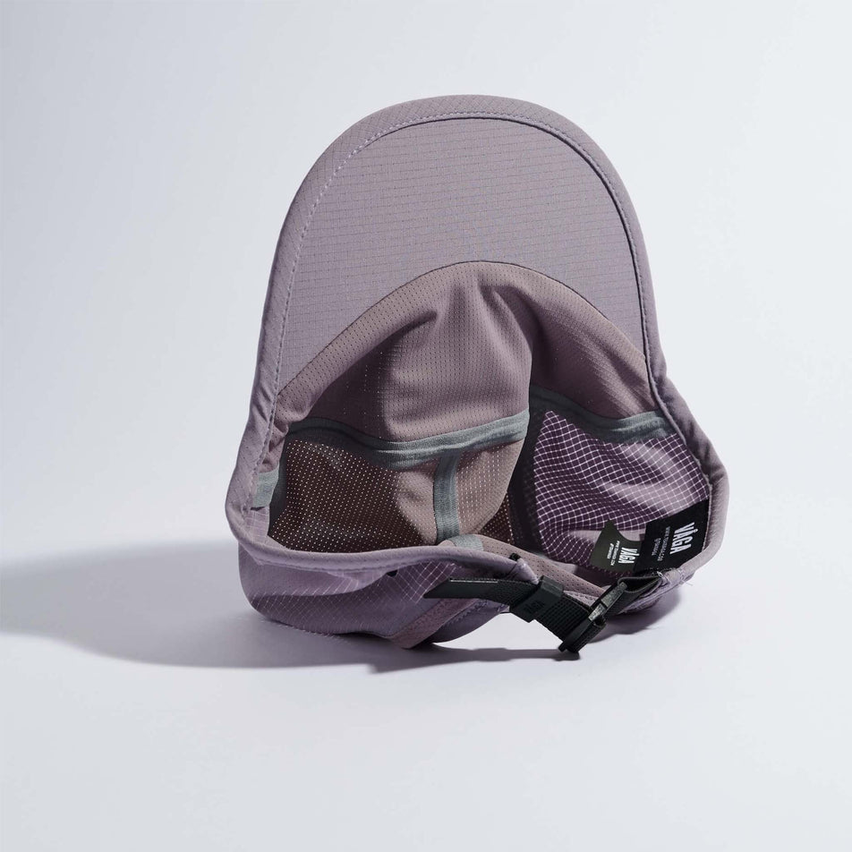 The underside of the VAGA Unisex Transit Lite Cap in the Mauve colourway.