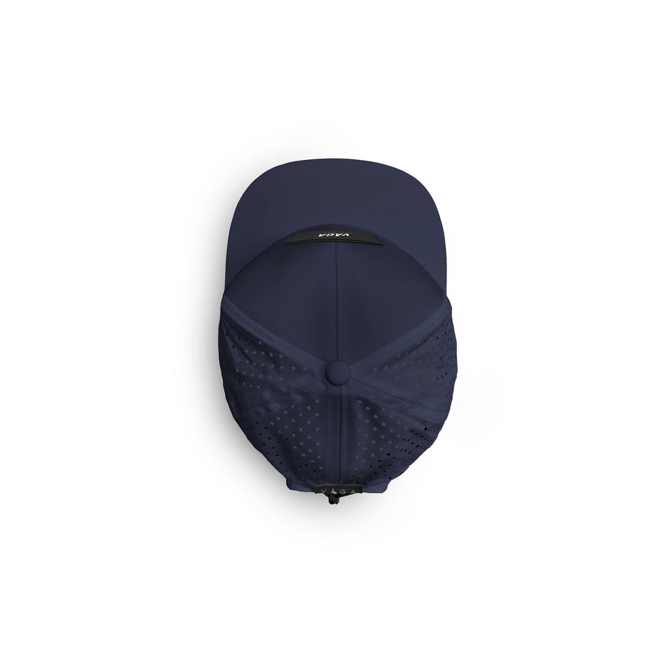 A VAGA Unisex Trucker Cap in the Navy/Black/Slate Blue/White colourway (8385421017250)