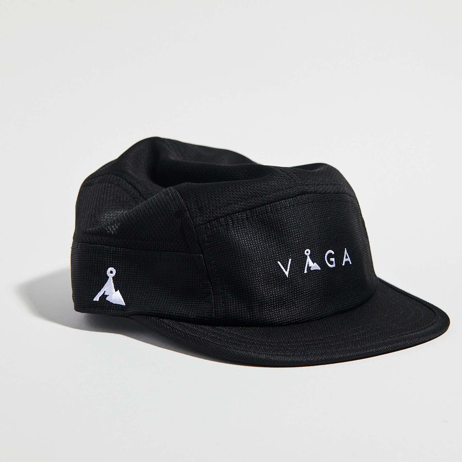 The VAGA Club Cap in the Storm Black colourway. (8751069495458)