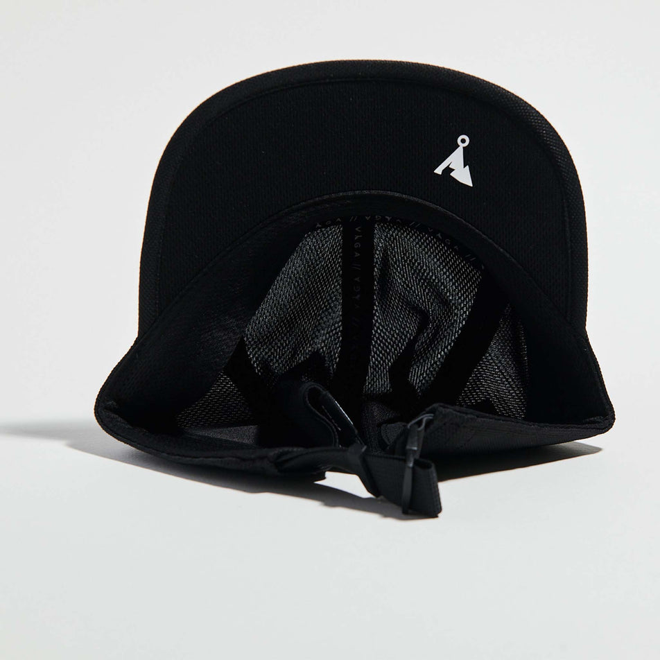 Inside view of the VAGA Club Cap in the Storm Black colourway. (8751069495458)