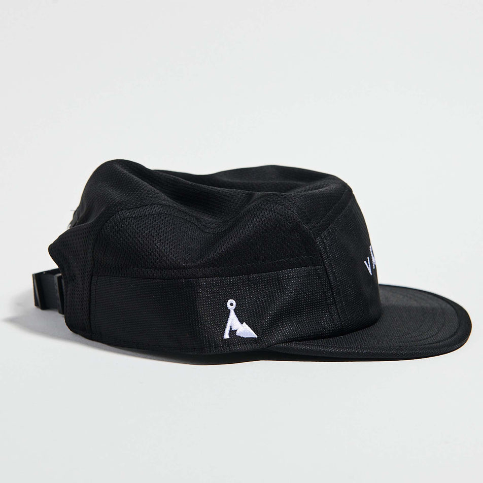 Side view of the VAGA Club Cap in the Storm Black colourway. (8751069495458)