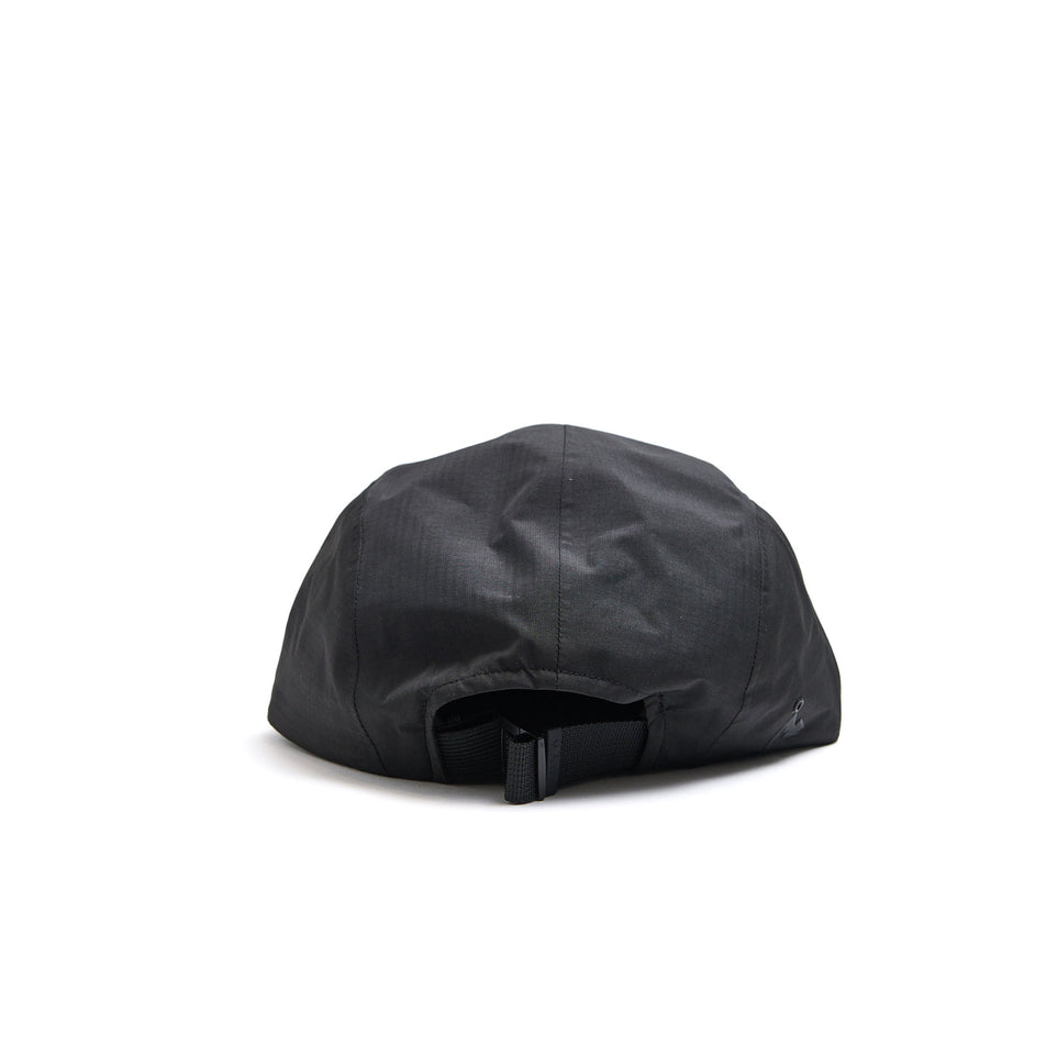 The back of a VÅGA Unisex Fell Cap 2.0 in the Black colourway. (8596248428706)
