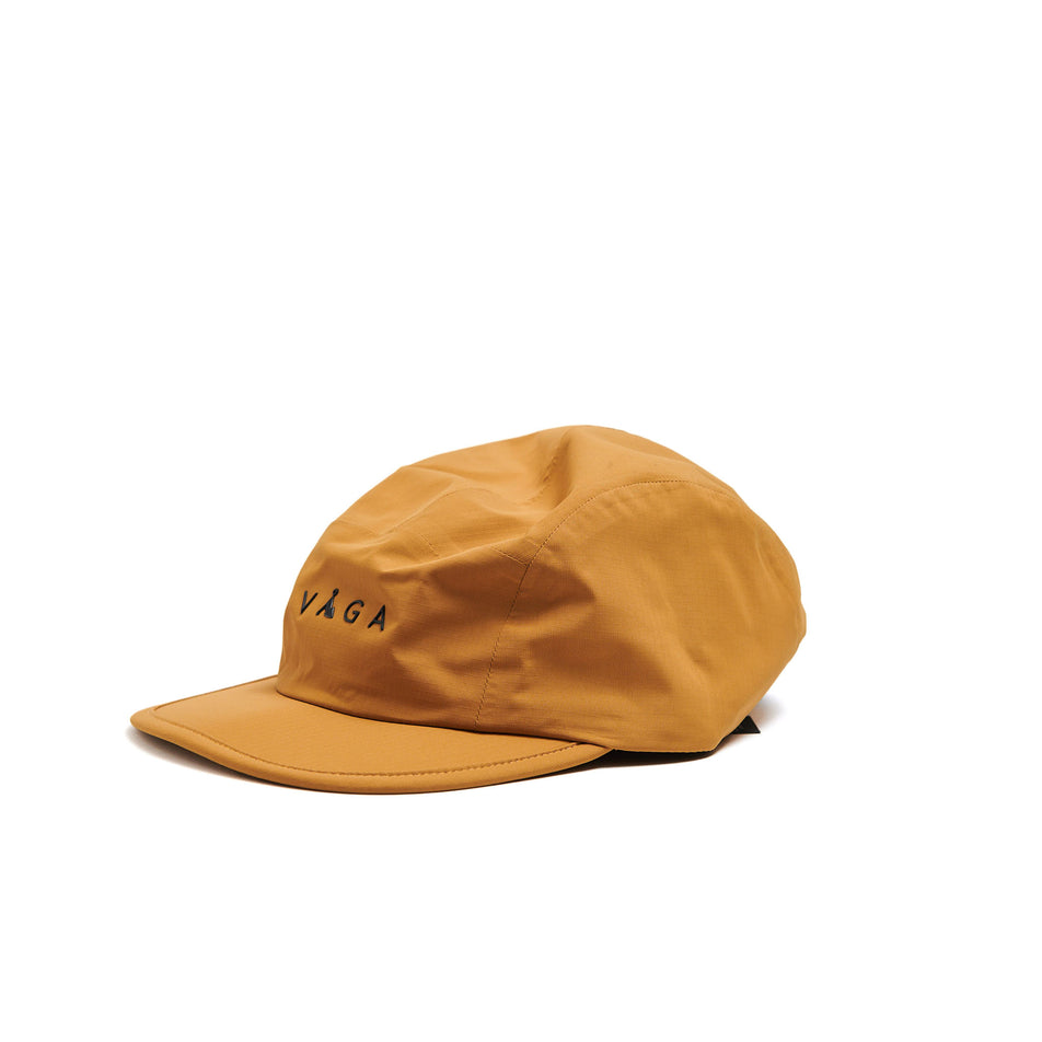 The front of a VÅGA Unisex Fell Cap 2.0 in the Mustard colourway. (8596258291874)