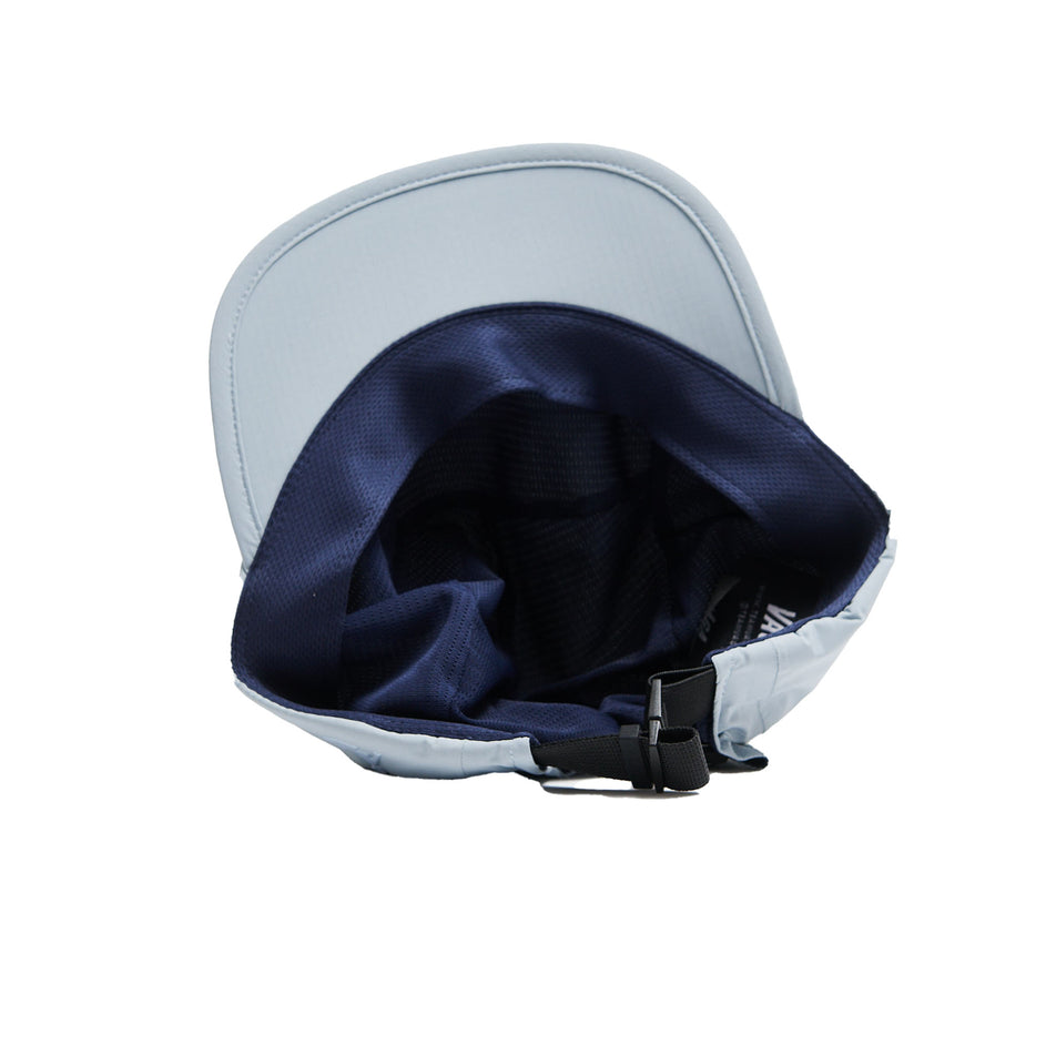 The underside of a VÅGA Unisex Fell Cap 2.0 in the Pastel Blue colourway (8684919521442)