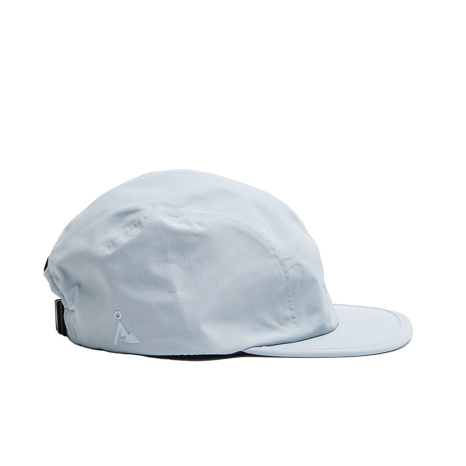 Side view of a VÅGA Unisex Fell Cap 2.0 in the Pastel Blue colourway (8684919521442)