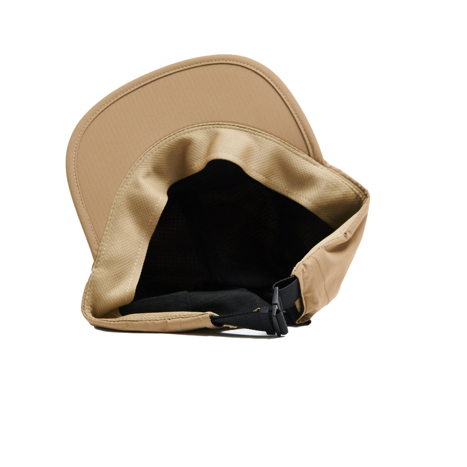 The underside of a VÅGA Unisex Fell Cap 2.0 in the Sand colourway (8684926599330)