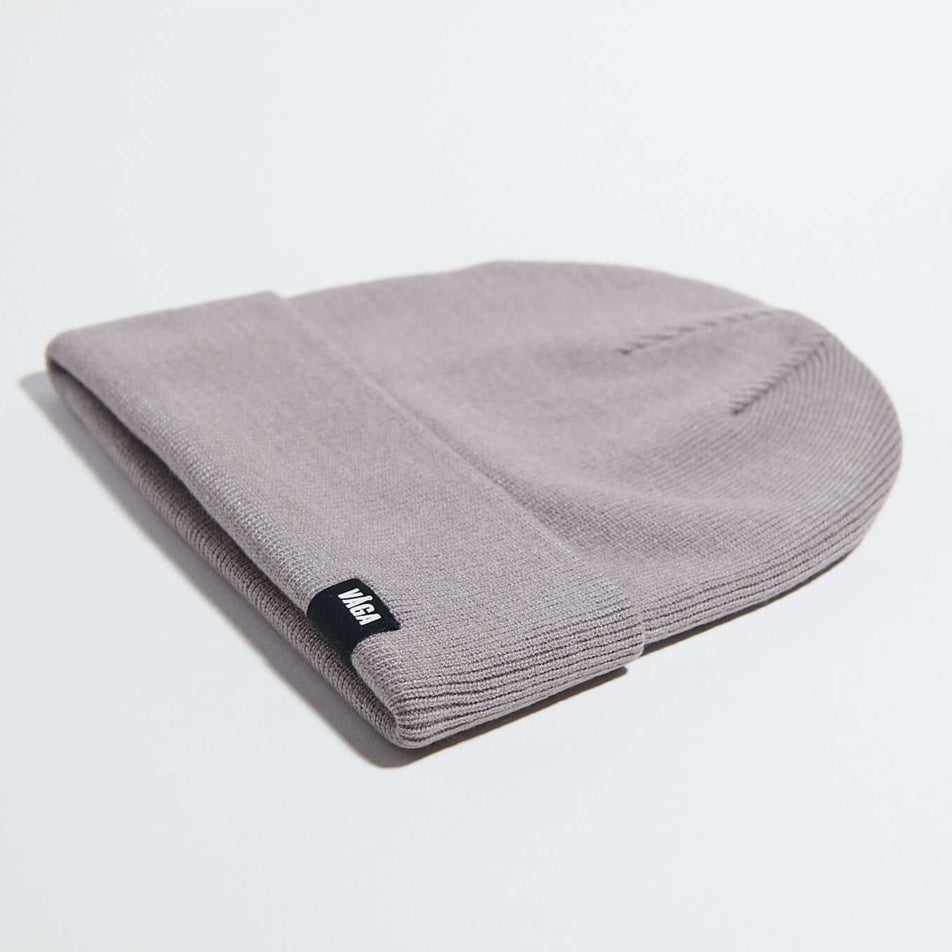 The VAGA Unisex Fine Rib Beanie in the Navy Blue colourway. (8751585788066)