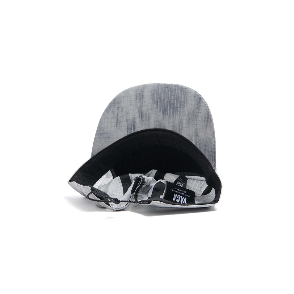 The underside of a VÅGA Unisex Night Club Cap 2.0 in the Light Grey/Silver colourway. (8596335952034)