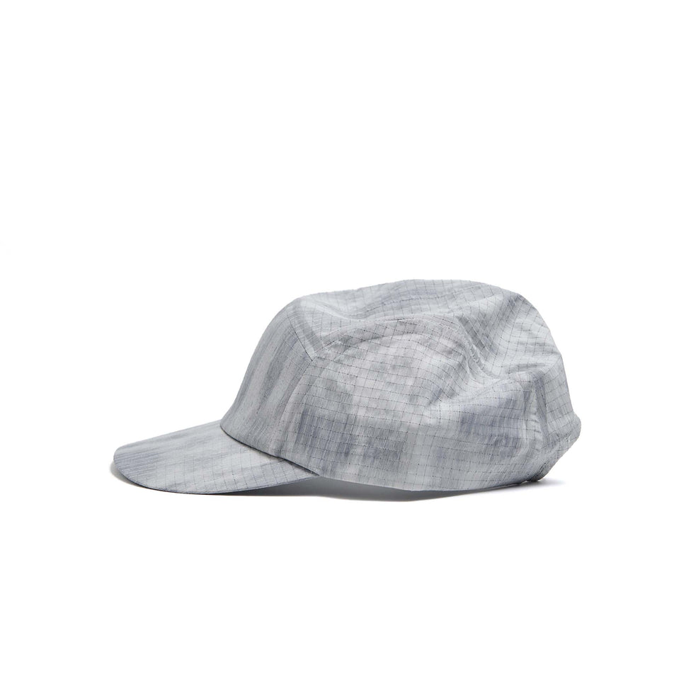 The left-side of a VÅGA Unisex Night Club Cap 2.0 in the Light Grey/Silver colourway.
 (8596335952034)