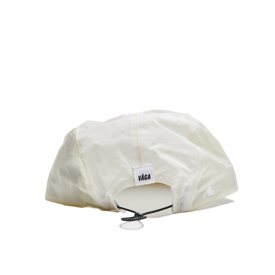 Back view of a VÅGA Unisex Pacer Cap 2.0 in the Mist/Khaki colourway (8684932989090)