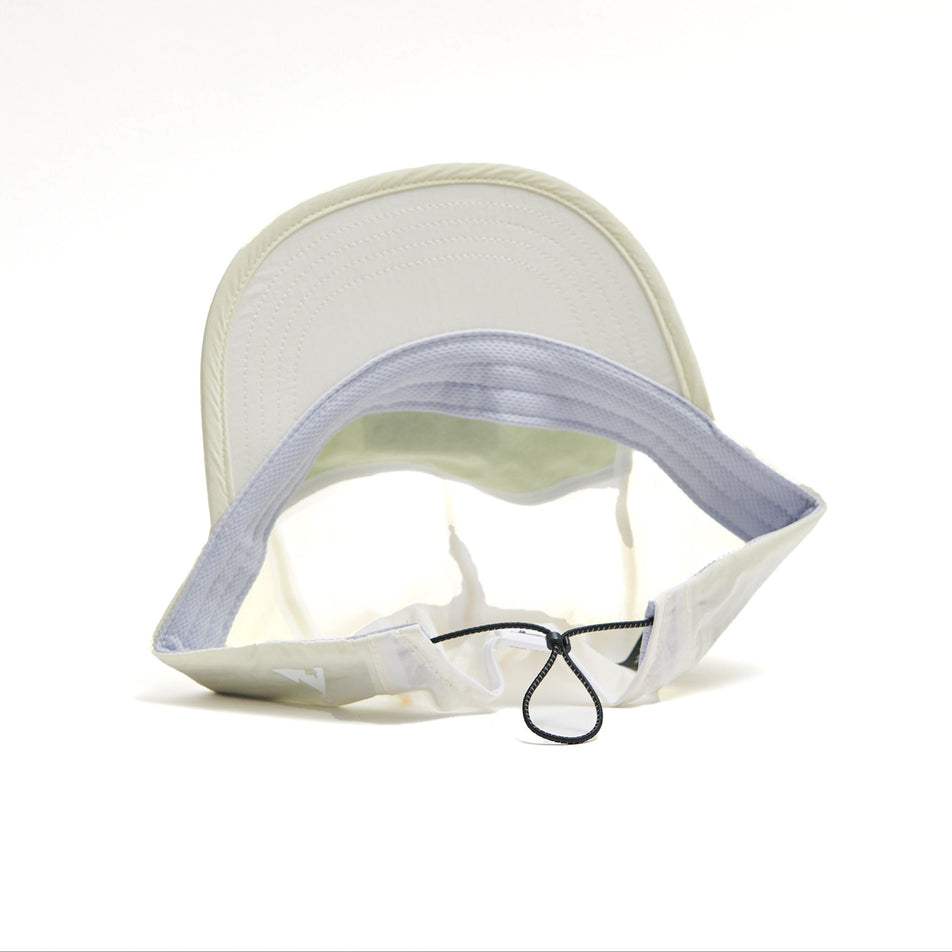 The underside of a VÅGA Unisex Pacer Cap 2.0 in the Mist/Khaki colourway (8684932989090)