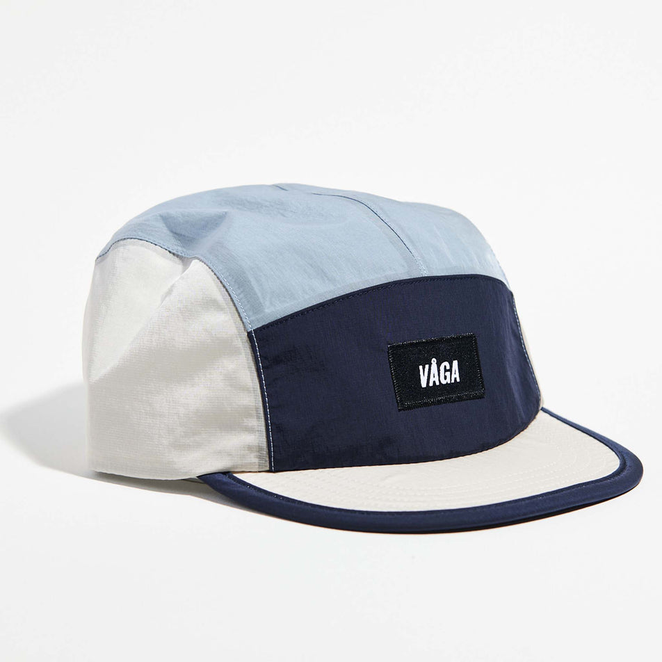 The VAGA Unisex Pacer Cap in the Postal Blue/Dust Grey/Navy Blue colourway. (8751103049890)