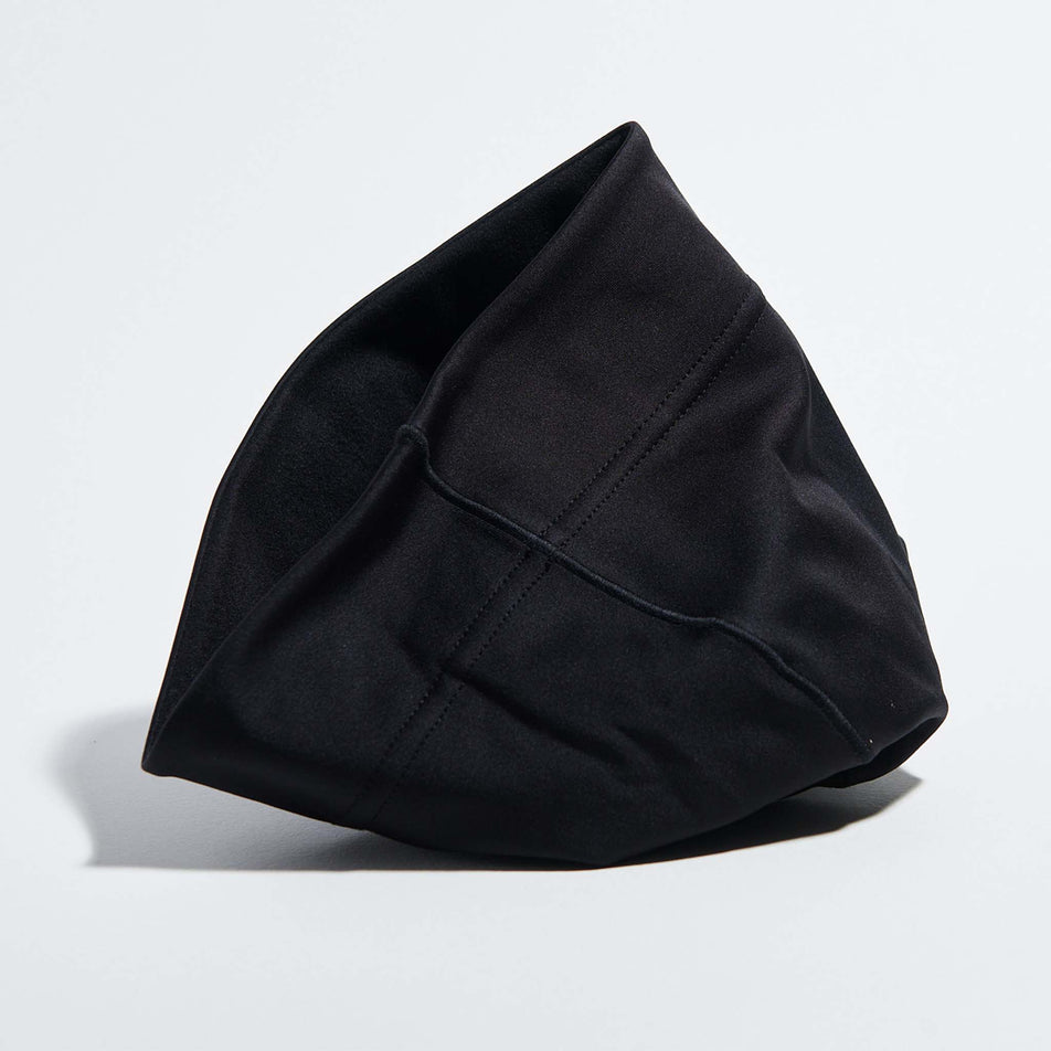 Back view of the VAGA Unisex Performance Skull Cap in the Black colourway. (8751588081826)