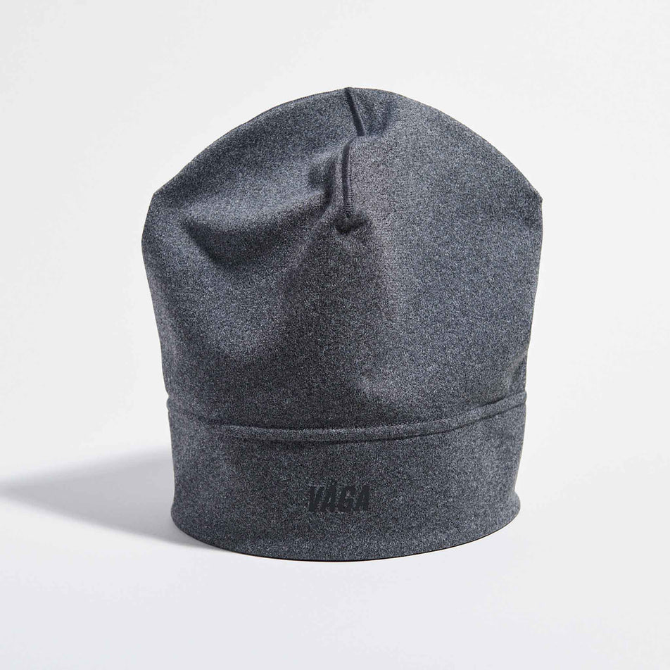 Front view of the VAGA Unisex Performance Skull Cap in the Dark Grey Melange colourway. (8751592112290)