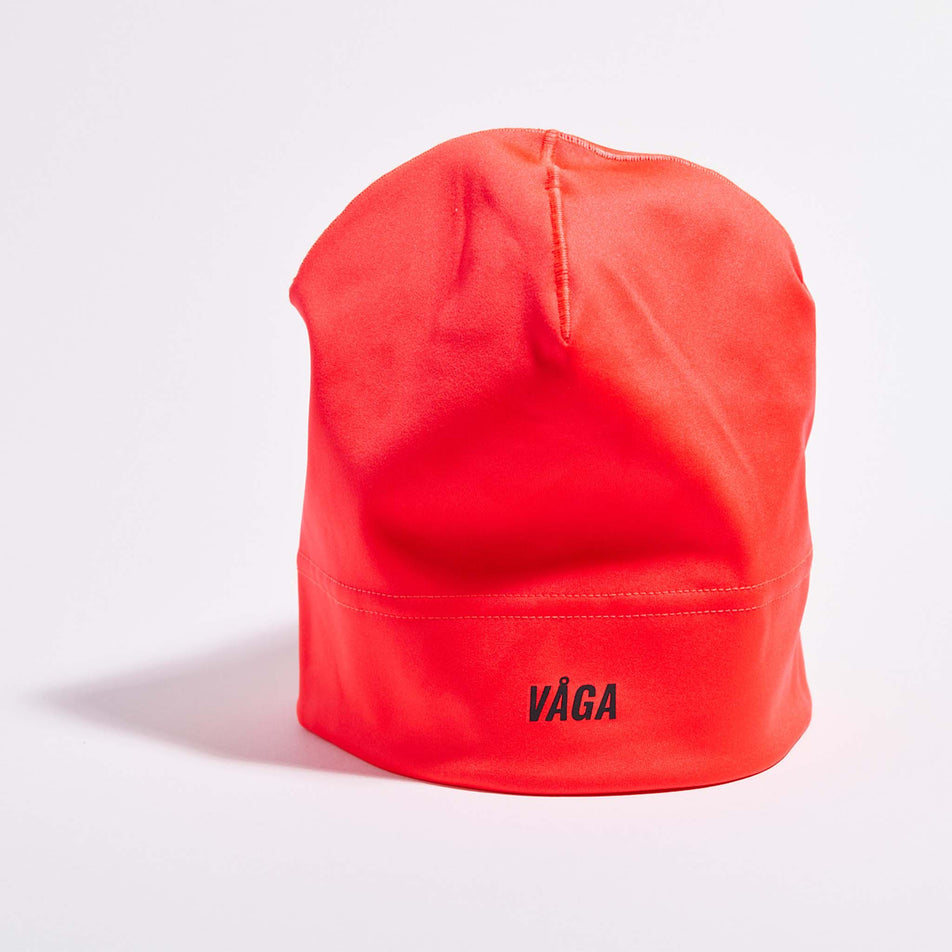 Front view of the VAGA Unisex Performance Skull Cap in the Spectre Pink colourway. (8751593685154)