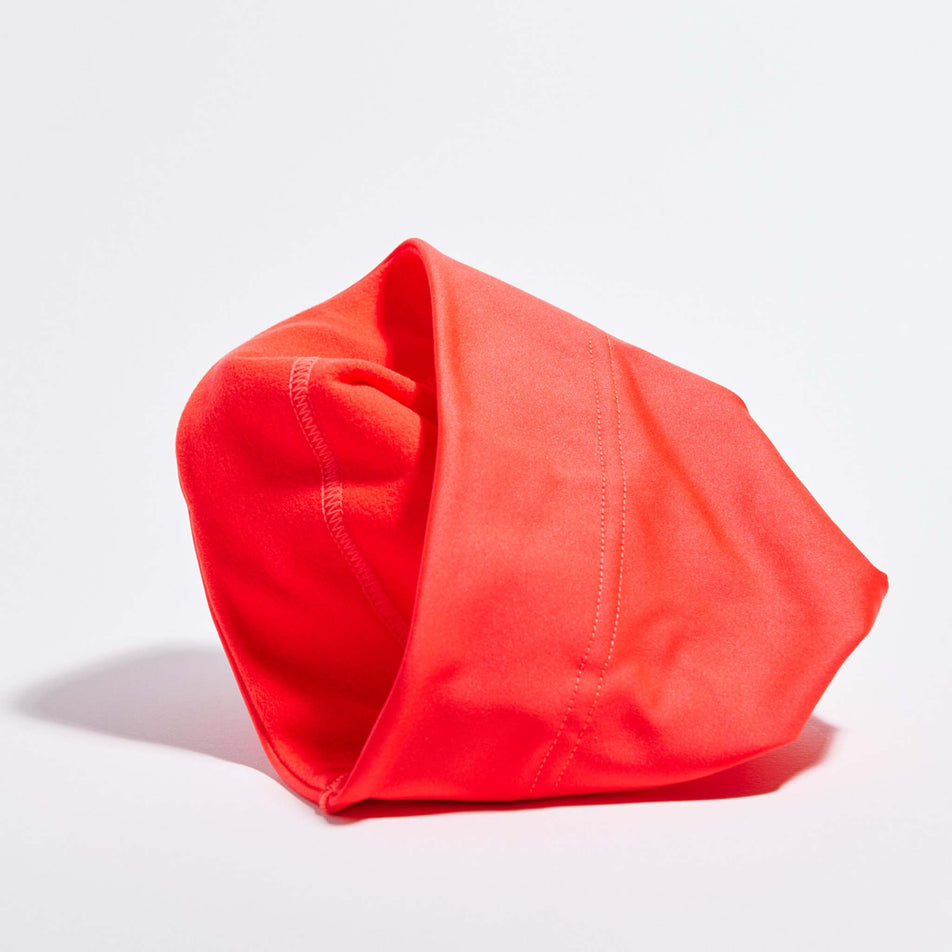 Side view of the VAGA Unisex Performance Skull Cap in the Spectre Pink colourway. (8751593685154)