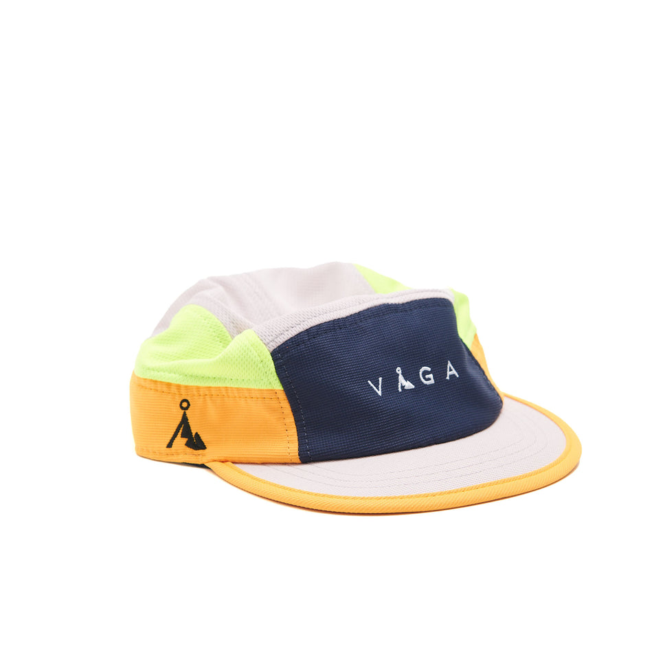 A VAGA Unisex Club Cap in the Lilac/Neon Yellow/Yellow/Navy Blue colourway. (8551947534498)