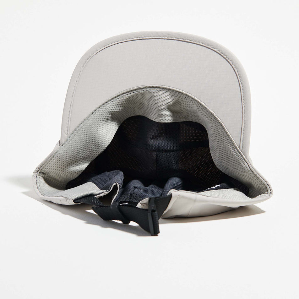 Inside view of the VAGA Unisex Fell Cap 2.0 in the Light Grey colourway. (8751569633442)