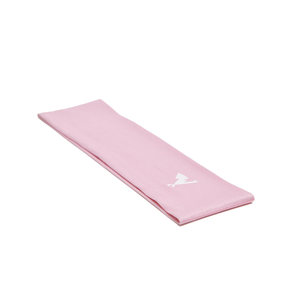 The back of a VÅGA Unisex Summer Headband in the Pastel Pink colourway (8684884852898)