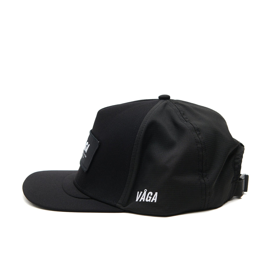 A VAGA Unisex Trucker Cap in the Storm Black colourway. (8551962902690)
