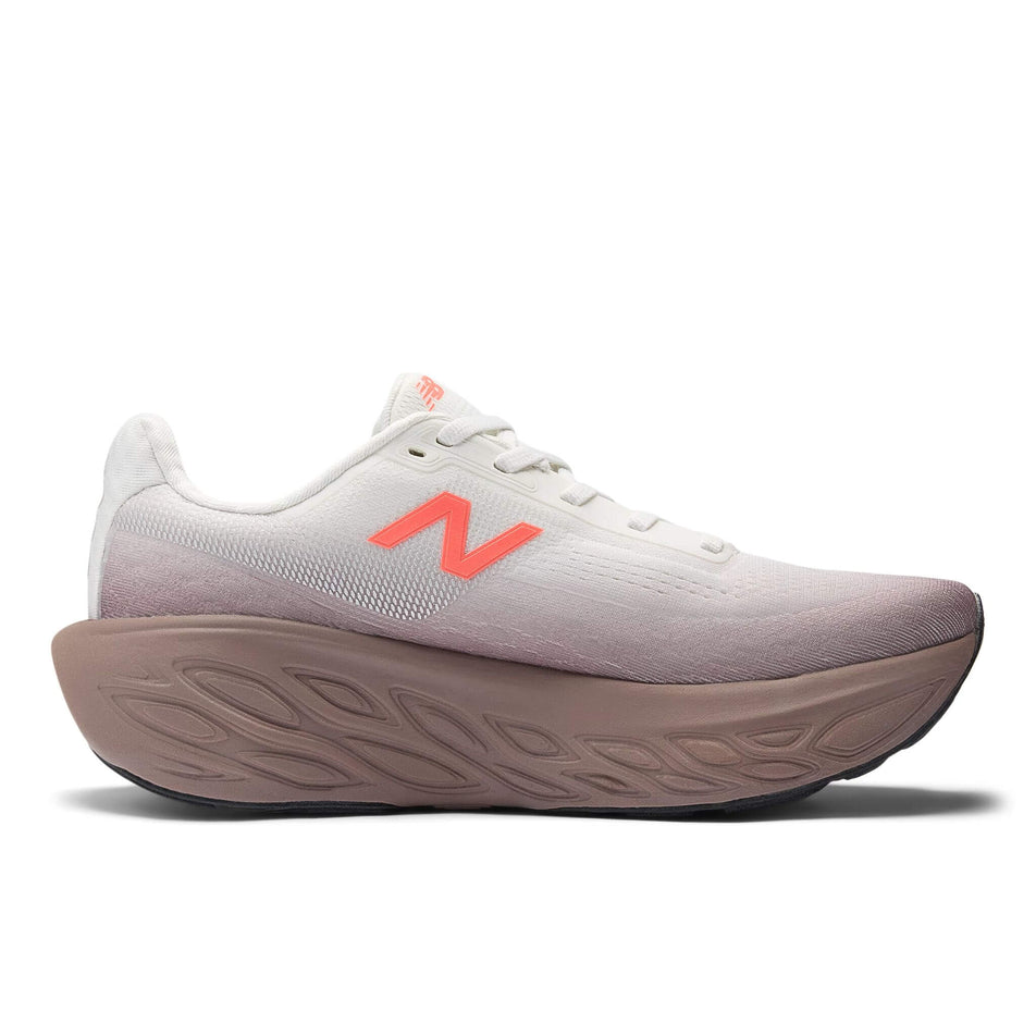 Medial view of the left shoe from a pair of New Balance Women's Fresh Foam X 1080 V14 Running Shoes in the Earth Shadow colourway. (8677167890594)