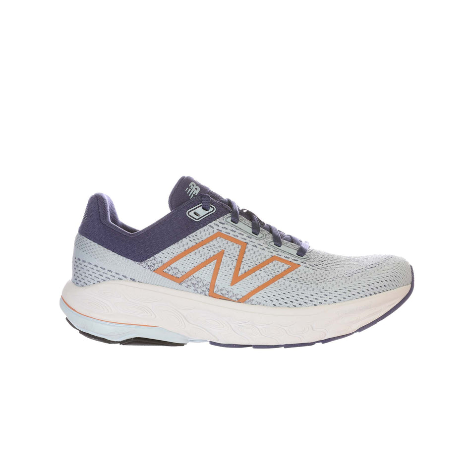 Lateral side of the right shoe from a pair of New Balance Women's Fresh Foam X 860 V14 Running Shoes in the Frosted Glass colourway (8677172969634)