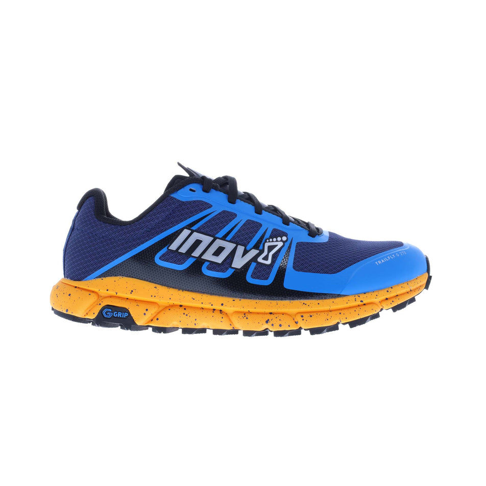 Lateral side of the right shoe from a pair of men's inov-8 TRAILFLY™ G 270 V2 Running Shoes  (7520708919458)
